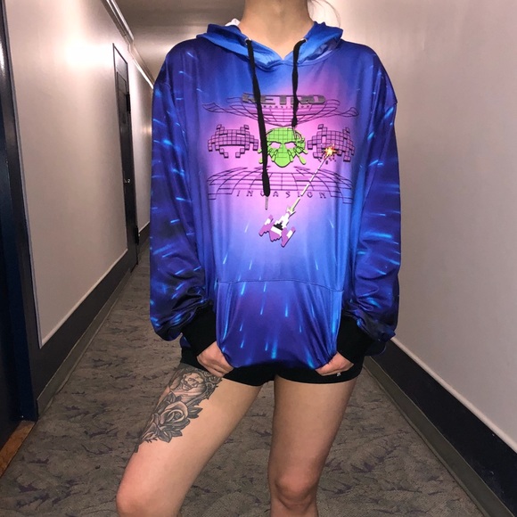 Tops - LOWEST PRICE! Bright cute hoodie - Team Transistor